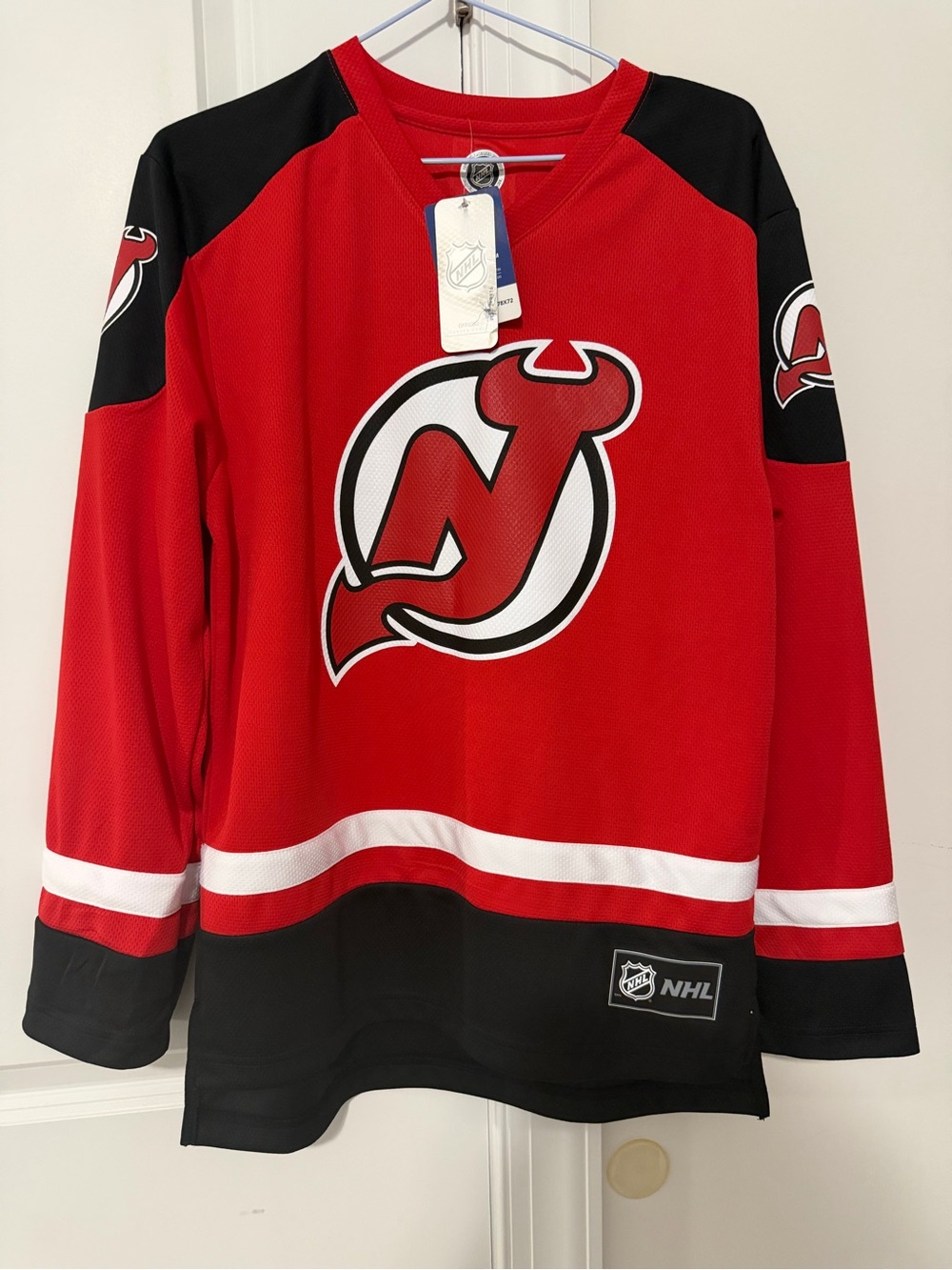 NHL New Jersey Devils Jack Hughes jersey